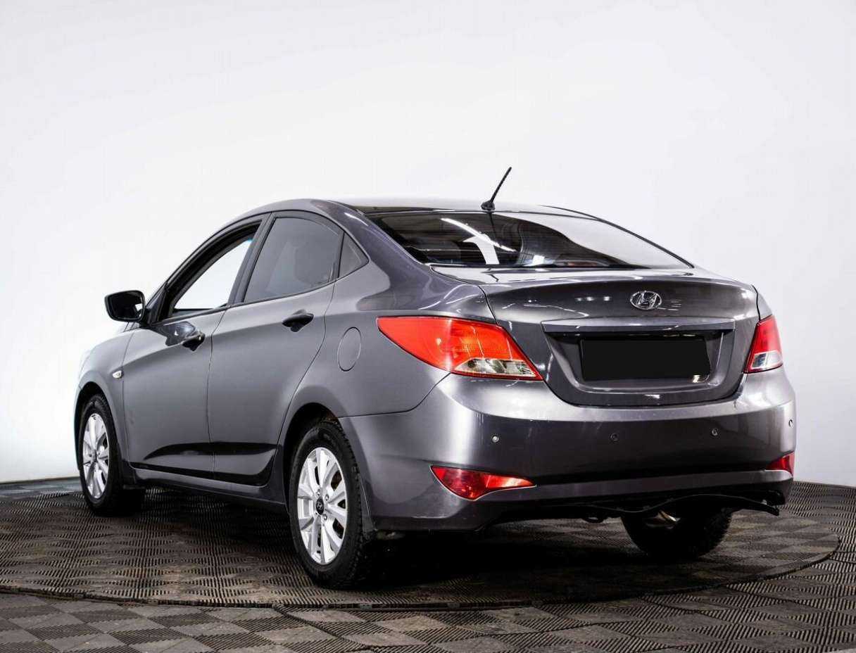 Hyundai Solaris, 2015 - фото №4