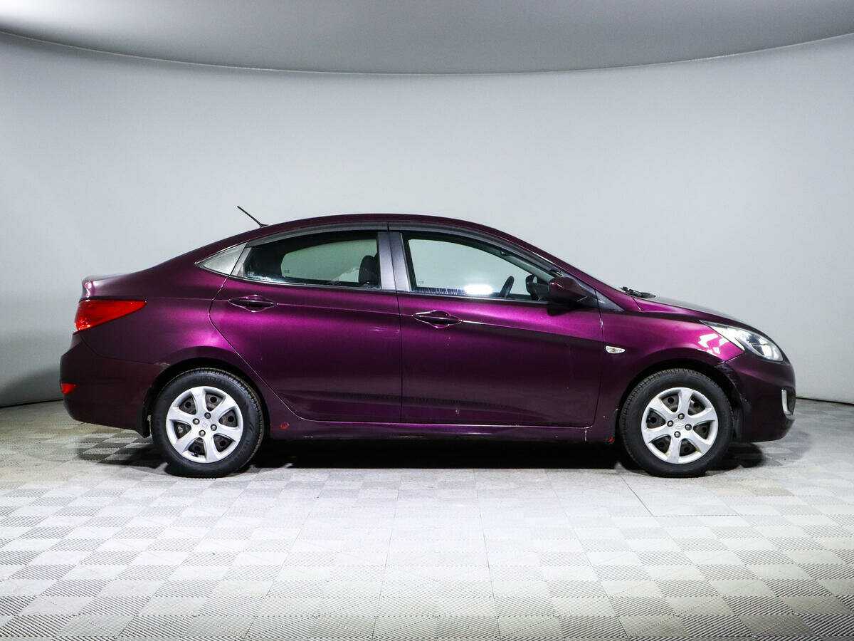 Hyundai Solaris, 2012 - фото №4