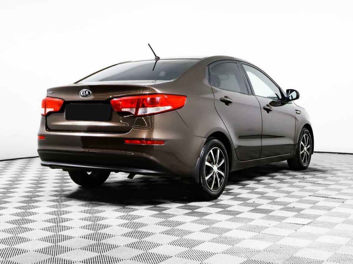 Kia Rio, 2015 - фото №4