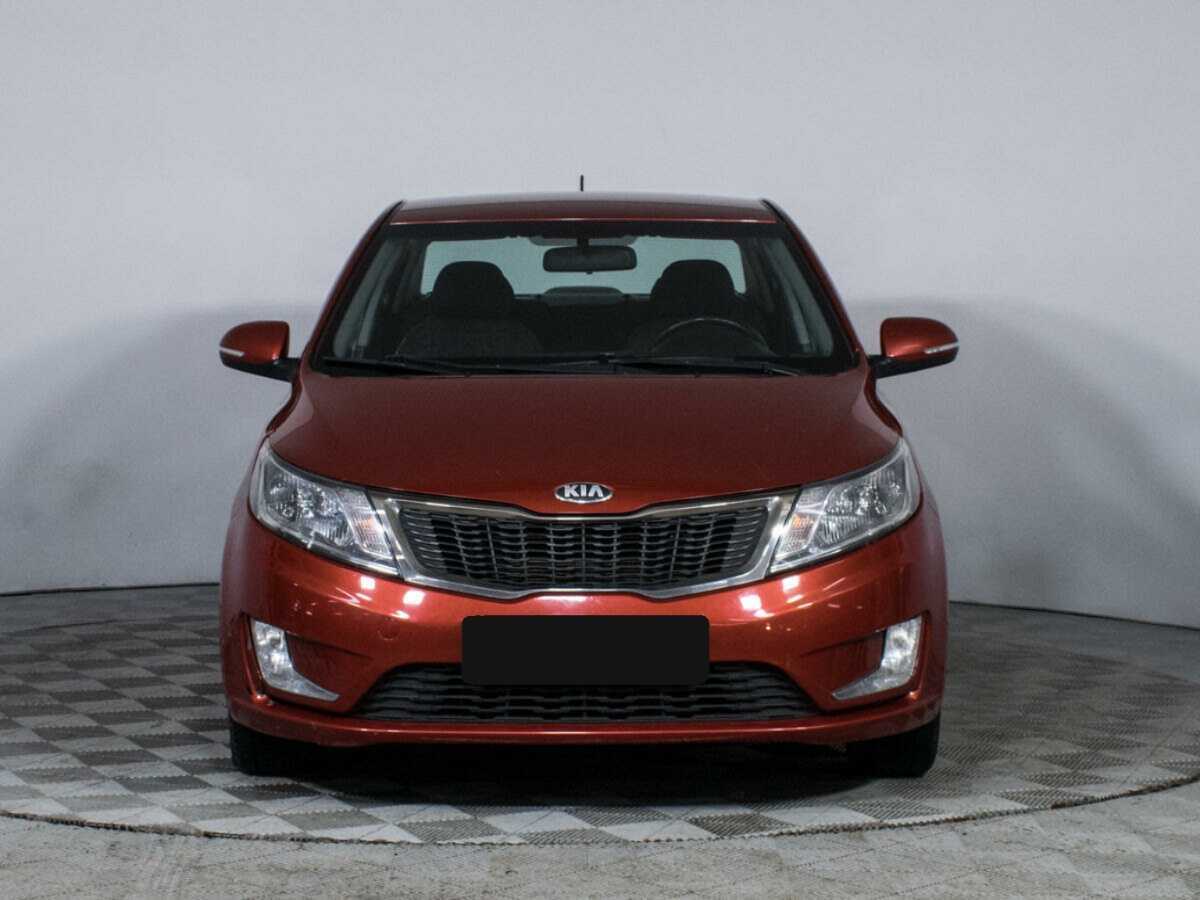 Kia Rio 5-speed, 2013 - фото №2