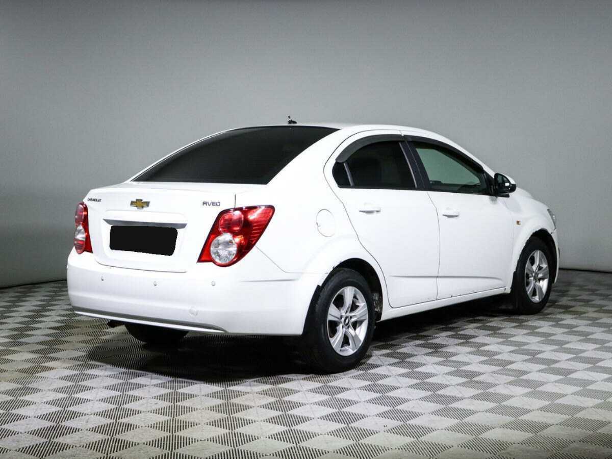 Chevrolet Aveo, 2012 - фото №4