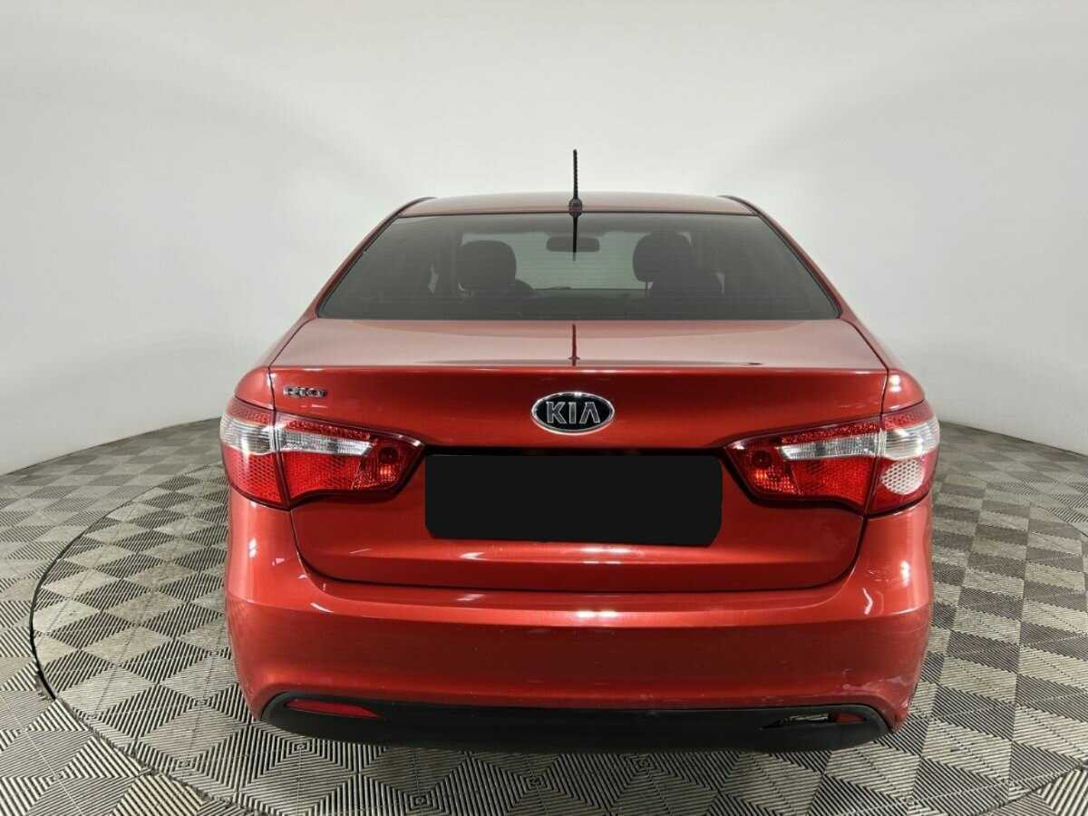 Kia Rio 6-speed, 2014 - фото №3