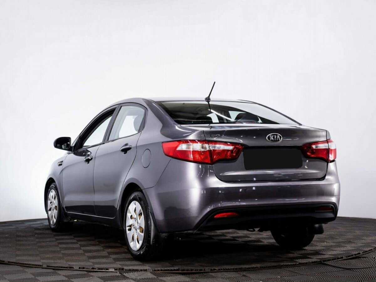 Kia Rio 4-speed, 2014 - фото №4