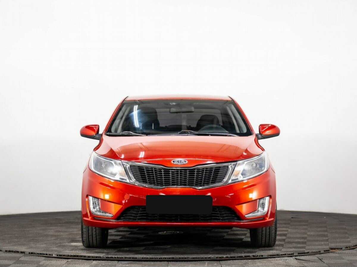 Kia Rio 5-speed, 2012 - фото №2