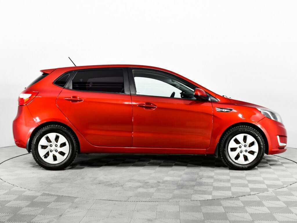 Kia Rio 5-speed, 2012 - фото №4