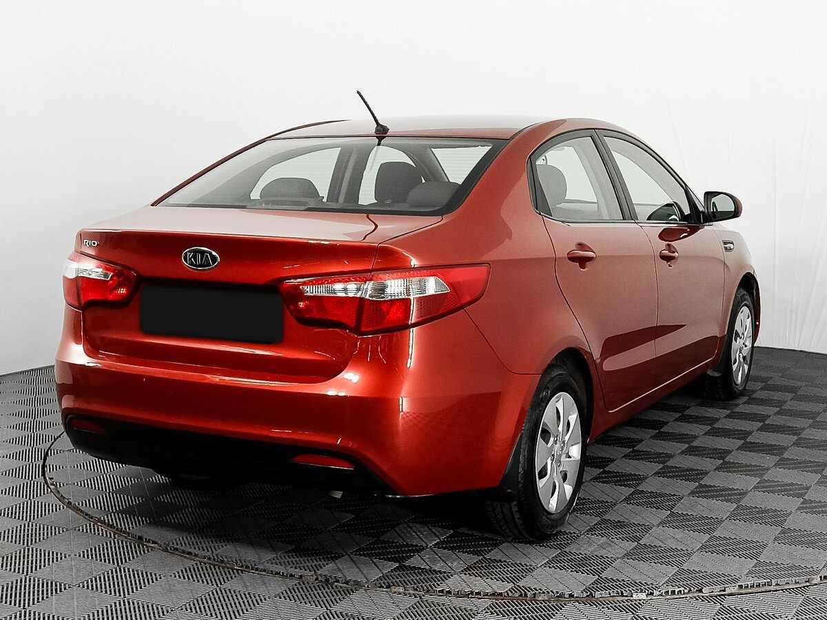 Kia Rio, 2012 - фото №4