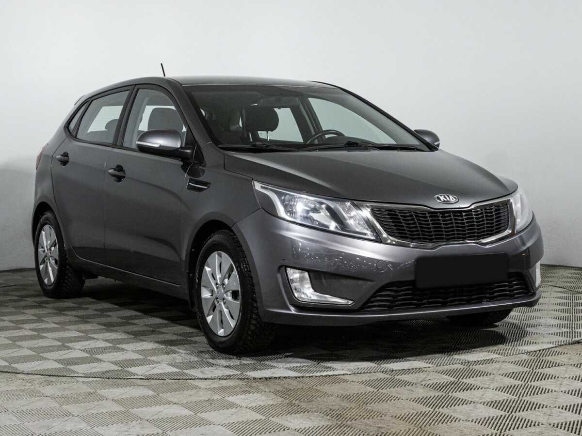 Kia Rio 5-speed, 2013 - фото №3