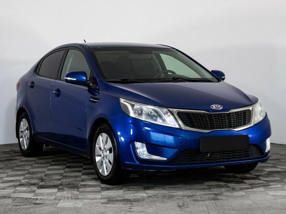Kia Rio 5-speed, 2012 - фото №3