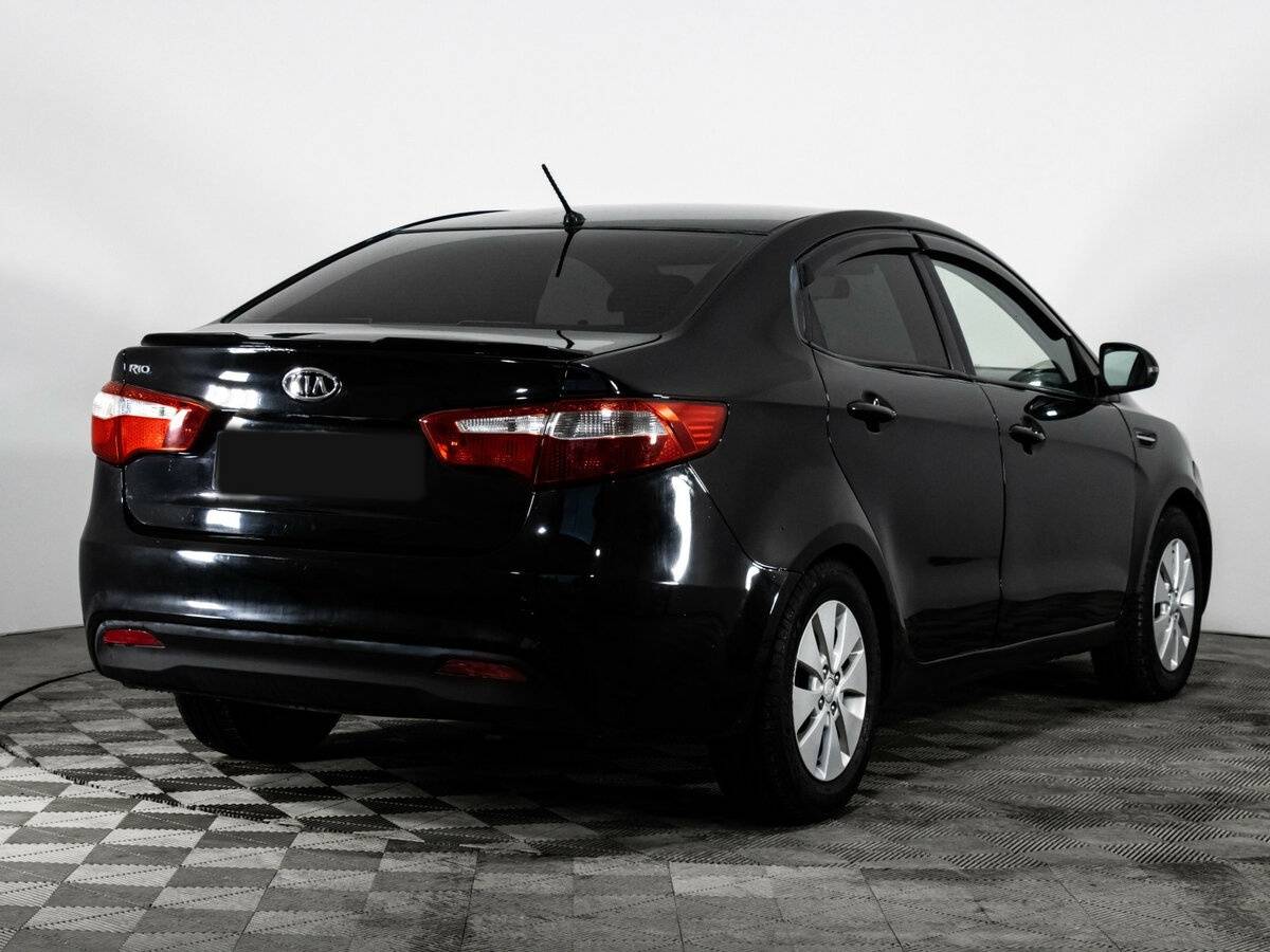 Kia Rio 5-speed, 2012 - фото №4