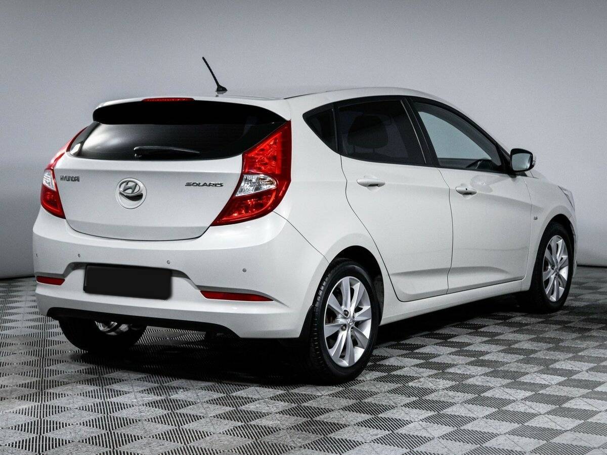 Hyundai Solaris, 2015 - фото №4