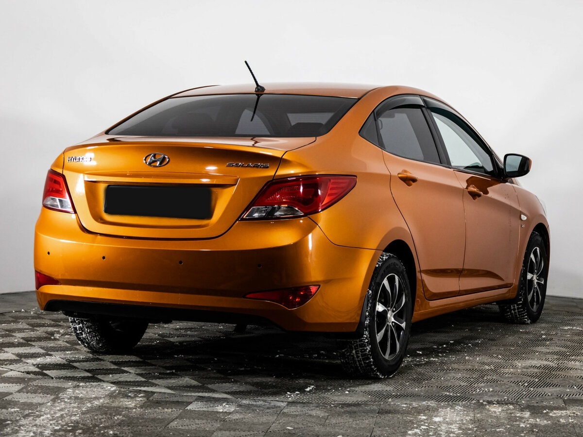 Hyundai Solaris I Рестайлинг, 2014 - фото №4