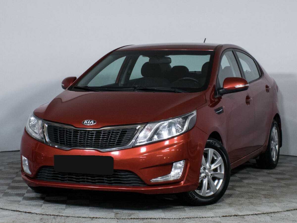 Kia Rio 5-speed, 2013
